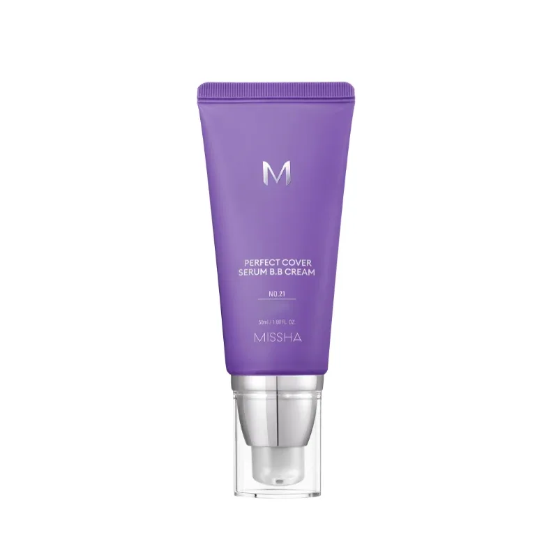 MISSHA M PERFECT COVER SERUM BB CREAM [NO.21LIGHT BEIGE] 50ML