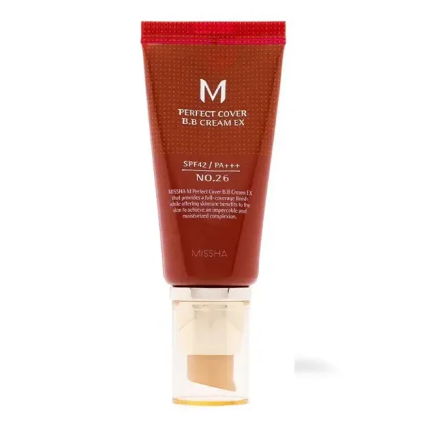 MISSHA M PERFECT COVER BB CREAM EX SPF42/PA+++ NO.26 NATURAL CARAMEL 50ML