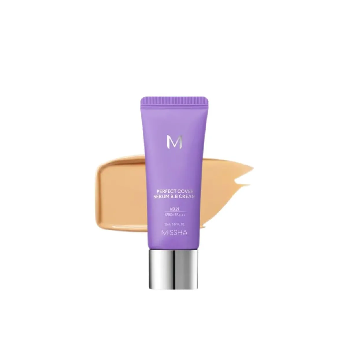 MISSHA M PERFECT COVER SERUM BB CREAM 27 HONEY BEIGE 20ML