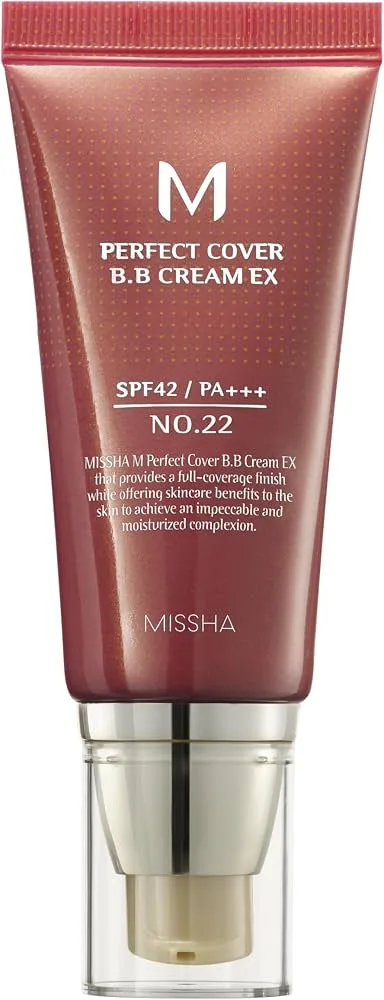 MISSHA M PERFECT COVER BB CREAM EX SPF42/PA+++ NO.22 COOL SAND 50ML