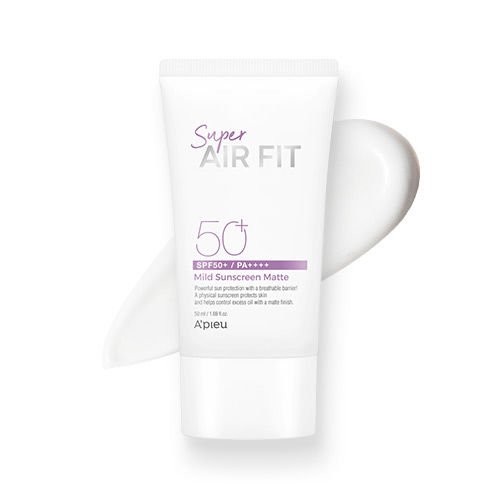 A'PIEU SUPER AIR FIT MILD SUNSCREEN MATTE EX SPF50+/PA++++ 50ML