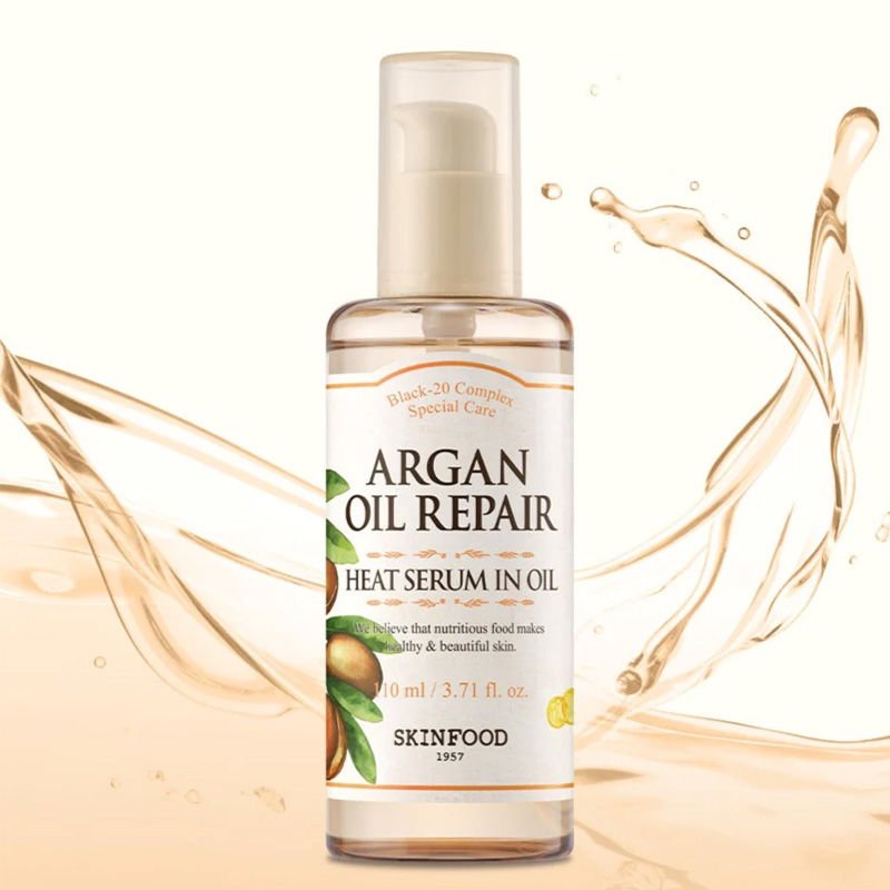 SKINFOOD ARGAN OIL REPAIR PLUS HEAT SERUM IN OIL