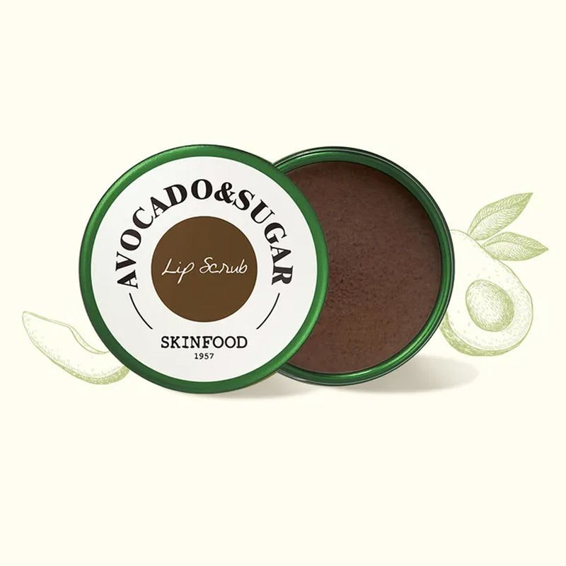 SKINFOOD AVOCADO & SUGAR LIP SCRUB