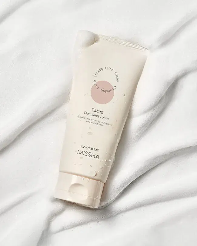 MISSHA CREAMY LATTE CLEANSING FOAM [CACAO] R [172 ML]