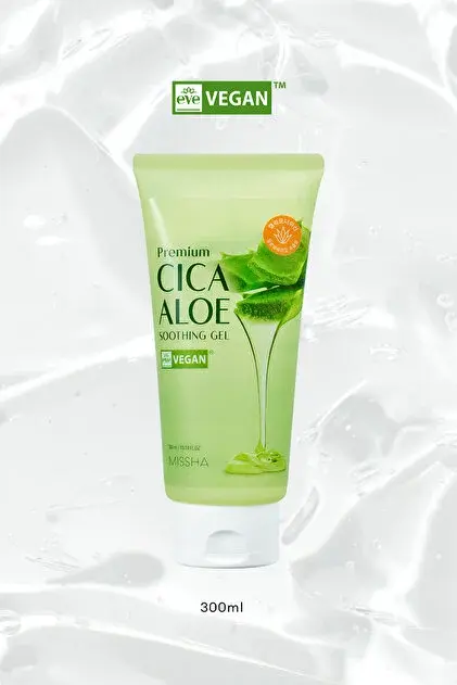 MISSHA_PREMIUM_CICA_ALOE_SOOTHING_GEL_R 300ml