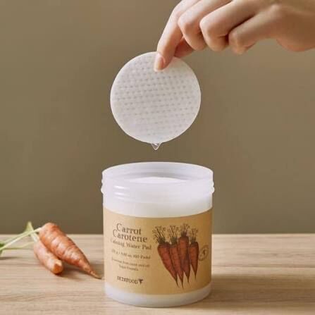 SKINFOOD CARROT CAROTENE CALMING WATER PAD (30)