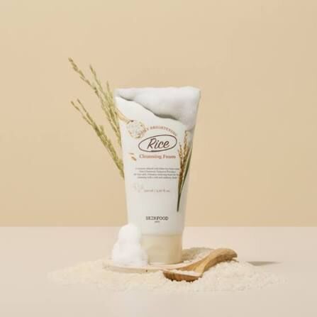 SKINFOOD RICE DAILY BRIGHTENING CLEANSING FOUM