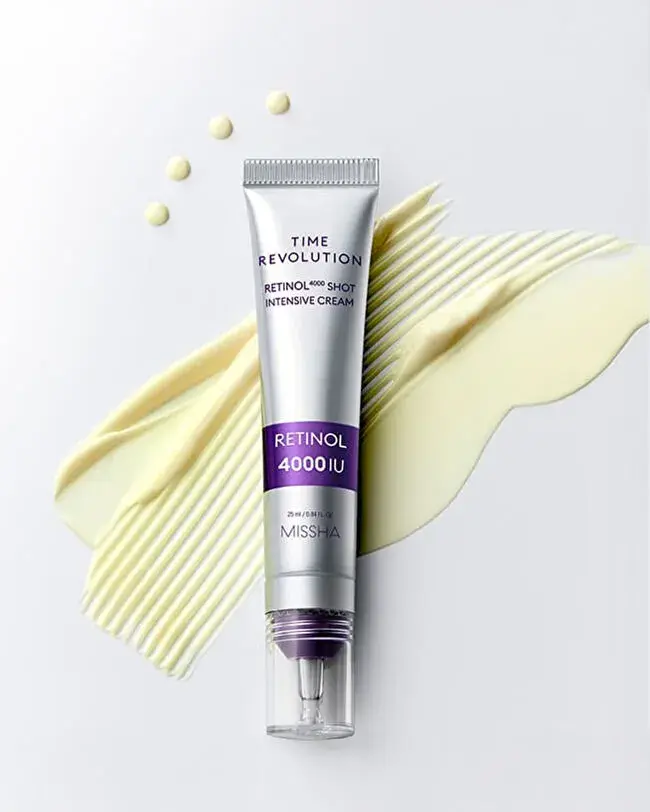 MISSHA TIME REVOLUTION RETINOL 4000 SHOT INTENSIVE CREAM