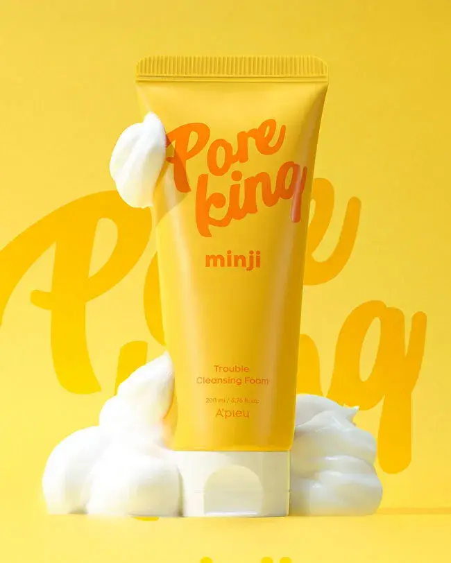 A'PIEU PORE KING MINJI TROUBLE CLEANSING FOAM