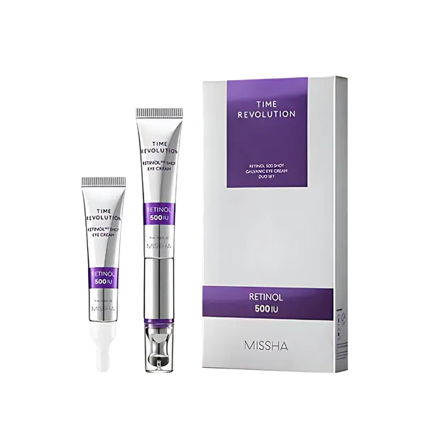 MISSHA TIME_REVOLUTION_RETINOL_500_SHOT_EYE_CREAM_DUO_SET