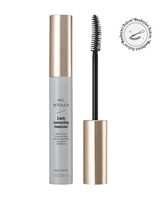 MISSHA NO RETOUCH LASH CORRECTING MASCARA[BLACK]
